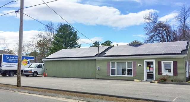 Saco Food Pantry Solar Panels